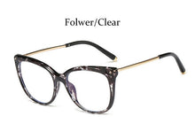 Load image into Gallery viewer, PC Blue Light Glasses Women&#39;s Square Cat Frame