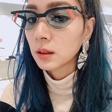 Load image into Gallery viewer, Cat Eye semi Rimless Sunglasses Eyewear UV400