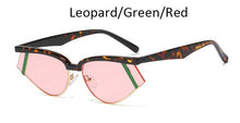 Load image into Gallery viewer, Cat Eye semi Rimless Sunglasses Eyewear UV400