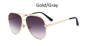 Vintage Gold Pilot Sunglasses