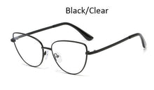 Load image into Gallery viewer, Cat Eye Optical Metal Eye Glass