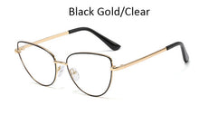 Load image into Gallery viewer, Cat Eye Optical Metal Eye Glass