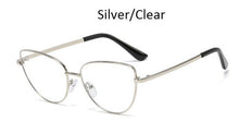 Load image into Gallery viewer, Cat Eye Optical Metal Eye Glass