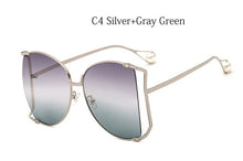 Load image into Gallery viewer, Half Frame Brand Designer Glasses