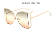 Load image into Gallery viewer, Half Frame Brand Designer Glasses