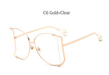 Load image into Gallery viewer, Half Frame Brand Designer Glasses