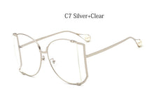 Load image into Gallery viewer, Half Frame Brand Designer Glasses