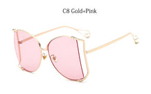 Load image into Gallery viewer, Half Frame Brand Designer Glasses