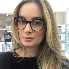 Load image into Gallery viewer, Cat Eye Glasses Woman Optical Eyeglasses