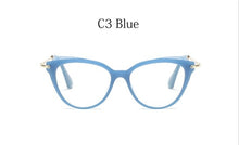 Load image into Gallery viewer, Cat Eye Glasses Woman Optical Eyeglasses