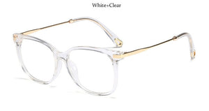 Sexy glasses frame Square Clear
