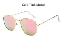 Load image into Gallery viewer, Square Small Metal Retro Vintage Sunglasses